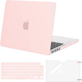 MOSISO Compatible with MacBook Pro 14 inch Case 2025 2024 2023 2022 2021 M4 M3 M2 M1 A3112 A3185 A3401 A2918 A2992 A2779 A2442 Pro Max, Plastic Hard Shell&Keyboard Cover&Screen Film, Black