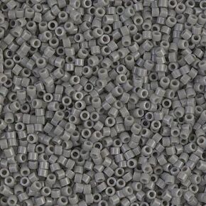 Miyuki Delica 11/0 Cylinder Seed Beads - Op Gray - DB0731 5 Grams
