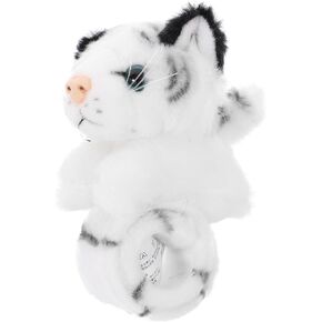 Gadpiparty Animals Slap Bracelet Plush Toys Tiger Slap Band Stuffed Animals Slap Toy Tiger Toy Figures for Kids Birthday Party Favors