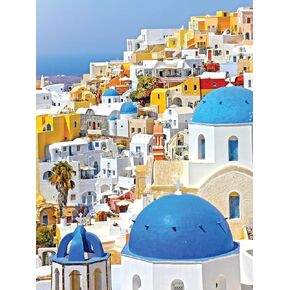 Ceaco - Sunny Santorini - 500 Piece Jigsaw Puzzle