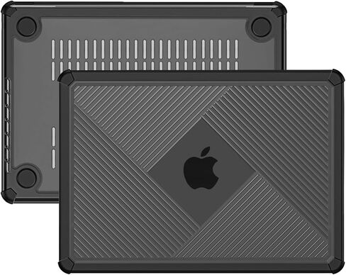 بالنسبة إلى MacBook Pro 14 بوصة Case 2021-2024 تم إصدار M4 M3 M2 Pro/Max Chip A3112 A3185 A3401 A2918 A2992 A2779 A2442 SWARCHPROUS SOND TPU مع فيلم لوحة المفاتيح وفيلم الشاشة ، والشفاف ، in Kuwait