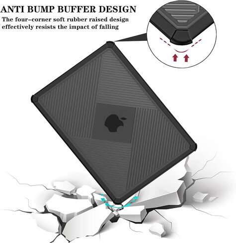 بالنسبة إلى MacBook Pro 14 بوصة Case 2021-2024 تم إصدار M4 M3 M2 Pro/Max Chip A3112 A3185 A3401 A2918 A2992 A2779 A2442 SWARCHPROUS SOND TPU مع فيلم لوحة المفاتيح وفيلم الشاشة ، والشفاف ، in Kuwait