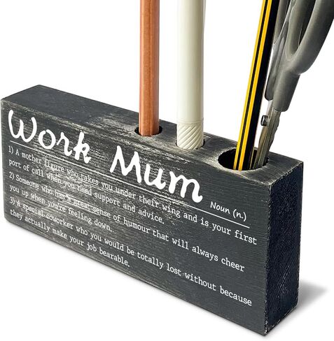 Vizuzi Sarcastic Farewell Gift - Funny Coworker Leaving Gift for Women, Bestie Going Away Pencil Holder in Saudi Arabia