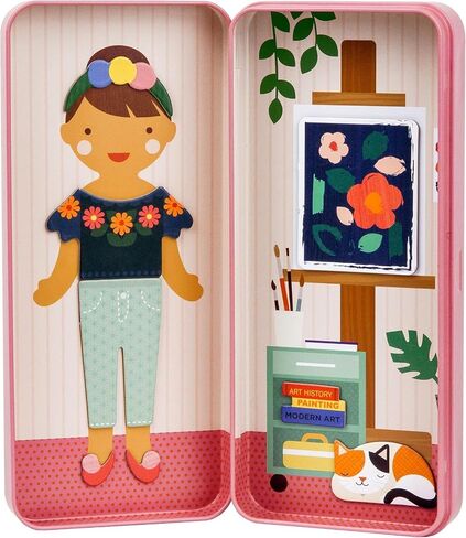 Petit Collage Shine Bright Studio Dress Up Game - Magnetic Board with Mix & Match Pack in Kuwait