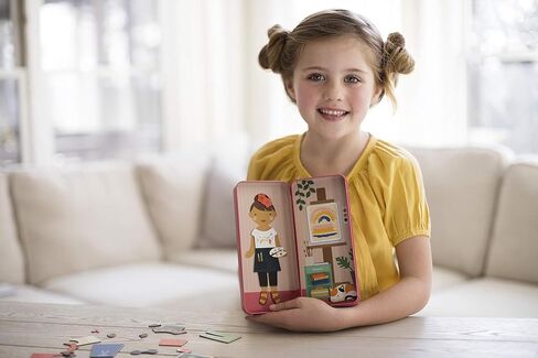Petit Collage Shine Bright Studio Dress Up Game - Magnetic Board with Mix & Match Pack in Kuwait