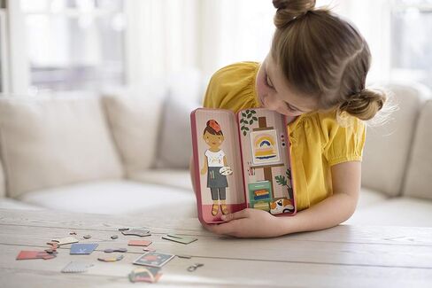 Petit Collage Shine Bright Studio Dress Up Game - Magnetic Board with Mix & Match Pack in Kuwait