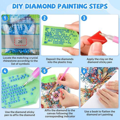 Hanging Diamond Art Chicken Kits for Adults Kids, 5D Special Shape Diamond Painting Chicken Kits, Animal Diamond Gem Art Suncatchers Painting Pendant Ornament for Home Garden Wall Decor in Saudi Arabia
