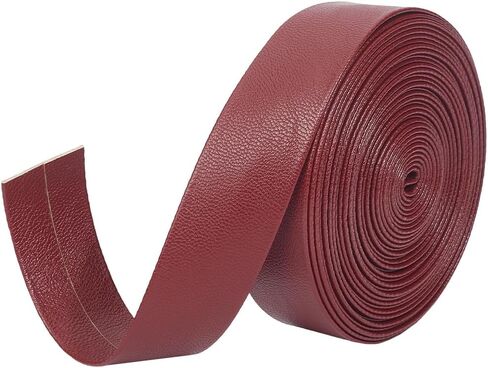 GORGECRAFT 5m Faux Leather Trimming Tape 25mm Foldover Leather Strips 1mm Thick PU Leatherette Strap Lambskin Texture Flat Leather Cord String for DIY Crafts Belt Bracelet Jewelry Making, Dark Green in Saudi Arabia