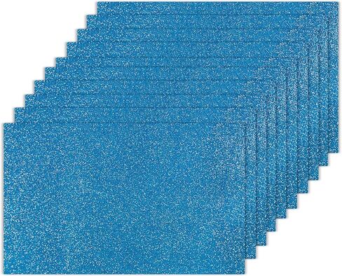 10 PCS Glitter Foam Sheets ، 7.8 × 11.8 بوصة ورق رغوة الرغوة الحرفية ورقة للحرف اليدوية ، ورق رغوة الرغوة الرفيعة لحرف DIY Arts Projects Cosplay Party (Gold) in Kuwait