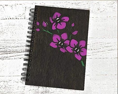 DLY LIFESTYLE Orchid Stencil for Painting on Wood, Canvas, Paper, Fabric, Walls and Furniture - Flower Stencils - 6x6 Inches - Reusable DIY Art and Craft Stencils in Kuwait