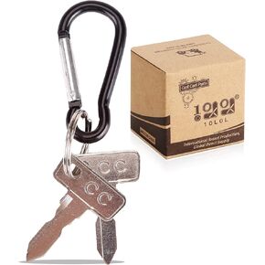 Replacement Golf Cart Keys,Ignition Key for Club Car DS 1982-Up ，2 pcs，Two styles at random