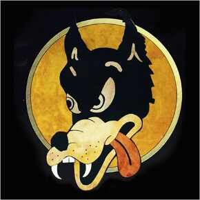 Inlay Sticker for Guitars & Bass - Jerry Garcia Wolf (Grateful Dead)