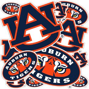 Auburn University Sticker Tigers War Eagle Stickers Vinyl Decals Laptop Water Bottle Car Scrapbook T1 (Type 1-1)