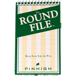 Golf Round Booklet – Track Score and Important Statistics