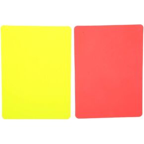 Luqeeg Soccer Referee Card Set - Red Card & Yellow Card for Football Soccer