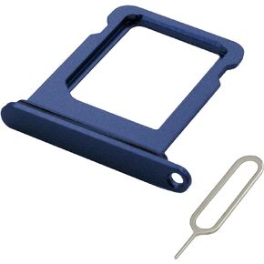MMOBIEL SIM Card Tray Compatible with iPhone 12 Mini – SIM Card Slot Tray Holder – SIM Card Holder Replacement – Incl. SIM Card Removal Tool and Waterproof Rubber Seal Ring - Black