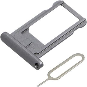 MMOBIEL SIM Card Slot Tray Holder Replacement Compatible with iPad Air 2 / Pro 12.9 2015 - Incl. SIM Pin - Black