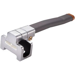 Blueshyhall Universal Anti Theft Lock Car Steering Wheel Lock Secure Anti-Theft Device with Keys,Grey
