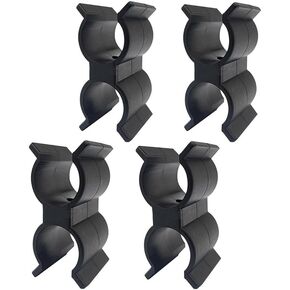 4 Pcs Bimini Boat Clip for Anti Rattle Bimini Brace Security Boat Accessories Bimini Top Pole Clips Holder Bimini Pole Clips Bimini Top Clips Bimini Clip Nylon