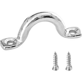 AMYSPORTS Tie Down Deck Loop Steel Stainless Hardware Deck Loop Marine Boat Top Eye Strap Kayak Pad SUS316 in Kuwait