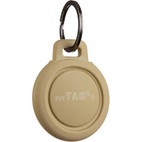AirTag Dog Tag Waterproof Pet Holder for Apple Updated Model (Green w/Bumper)