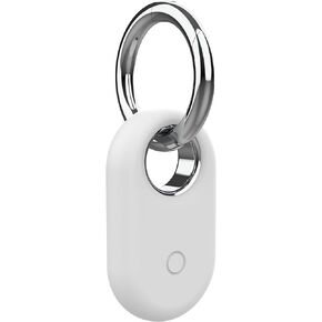 Smarttag2 Holder Compatible with Samsung Galaxy SmartTag2, Soft Silicone Case All-Round Protection Against Scratch and Drop, with Keychain Suitable for Keys, Bags, Luggage, and Valuables