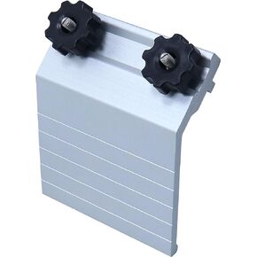 Extreme Max 3005.4417 Standard 45° Aluminum Slider Base for Lund Sport Track Systems