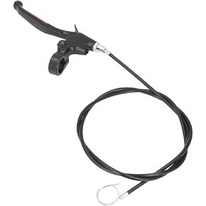 Aramox 22mm Handlebar Brake Lever Bicycle Brake Accessories with 1.45m Cable Left for 2 Stroke 47CC 49CC Mini Quad ATV