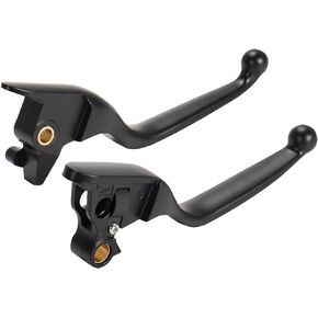 Motorcycle Black Brake Clutch Lever Hand Levers Compatible with Harley Davidson Softail FLST Softail/FLSTF Fat Boy 2015-2021