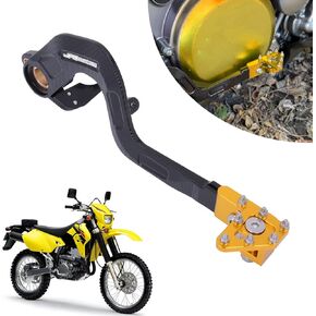Motorcycle Rear Brake Pedal Foot Lever for DRZ400 00-04 DRZ400S 00-19 DRZ400E 00-07 DRZ400SM 05-19 - Gold in Kuwait