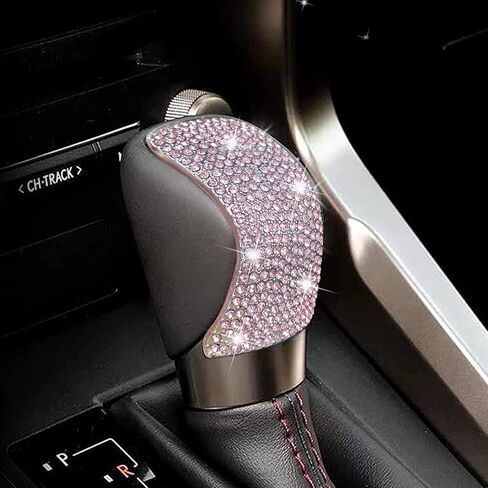 Bling Crystal Shifter Gear Lever Accessories Fit for Lexus 16-18 ES300h ES350 15-22 NX200t NX300 NX300h 16-22 RX350 14-22 IS250 IS300 IS350 15-22 RC300 RC350 16-22 GS300 GS350 20-22 GX-460 in Kuwait