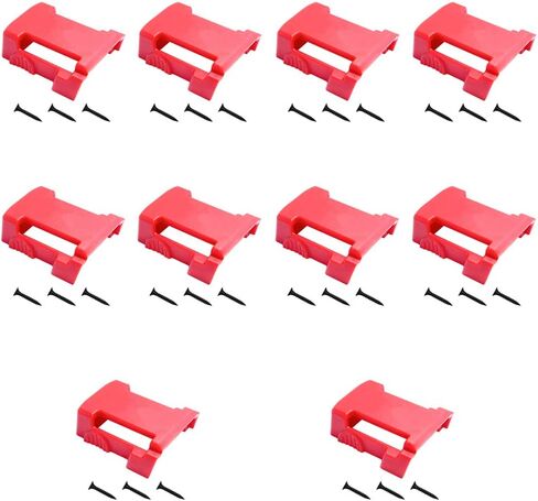 10 عبوات حاملات بطاريات لميلووكي 18 فولت مناسبة لبطارية M18 (بدون بطارية) in Kuwait