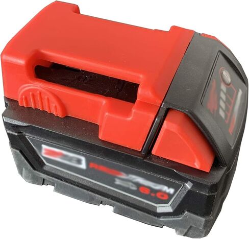 10 عبوات حاملات بطاريات لميلووكي 18 فولت مناسبة لبطارية M18 (بدون بطارية) in Kuwait