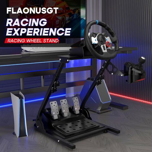 Racing Wheel Stand Simulator Steering Stand Wheel Stand for Logitech G25/G27/G29/G920,Thrustmaster T300Rs/ T300Gt/T150Rs Supporting TX Xbox PS4 PS5 PC in Saudi Arabia