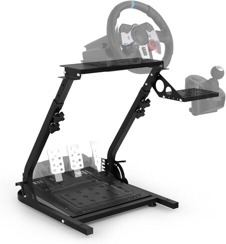 Racing Wheel Stand Simulator Steering Stand Wheel Stand for Logitech G25/G27/G29/G920,Thrustmaster T300Rs/ T300Gt/T150Rs Supporting TX Xbox PS4 PS5 PC in Saudi Arabia