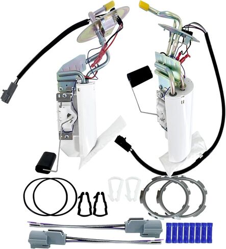 مجموعة مضخة الوقود الأمامية والخلفية SP2005H SP2007H تناسب Ford F-150 F-250 F-350 1992 1993 1994 1995 1996 1997 معدلات تدفق الضغط العالي (2 قطعة) in Saudi Arabia