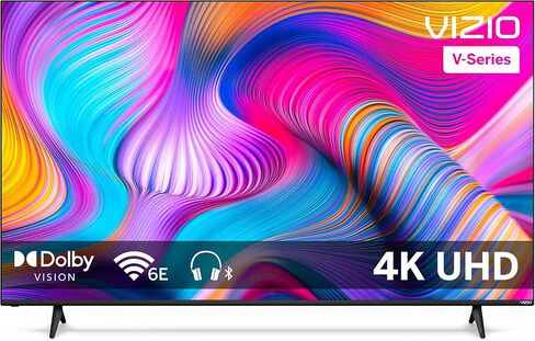 VIZIO 65 بوصة فئة V-Series - V655M-K04 - 4K Ultra HD - تلفزيون ذكي WiFi 6E Tri-Band - الألعاب - Dolby Vision HDR/HDR10+ - HDR/HDR10+ Bluetooth قادر - معالج IQ النشط - جهاز التحكم عن بعد الصوتي (متجدد) in Saudi Arabia