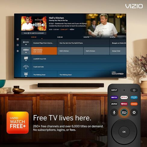 VIZIO 65 بوصة فئة V-Series - V655M-K04 - 4K Ultra HD - تلفزيون ذكي WiFi 6E Tri-Band - الألعاب - Dolby Vision HDR/HDR10+ - HDR/HDR10+ Bluetooth قادر - معالج IQ النشط - جهاز التحكم عن بعد الصوتي (متجدد) in Saudi Arabia