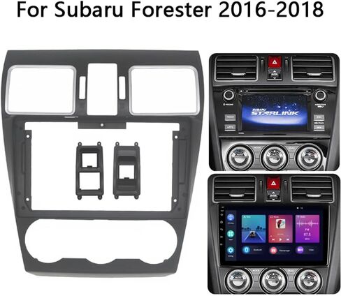 طقم تثبيت لوحة استريو راديو السيارة مقاس 9 بوصات يناسب سوبارو فورستر 2015-2018 امبريزا XV CROSSTREK WRX LEVORG 2014 تركيب وحدة رأس ستيريو ما بعد البيع in Saudi Arabia