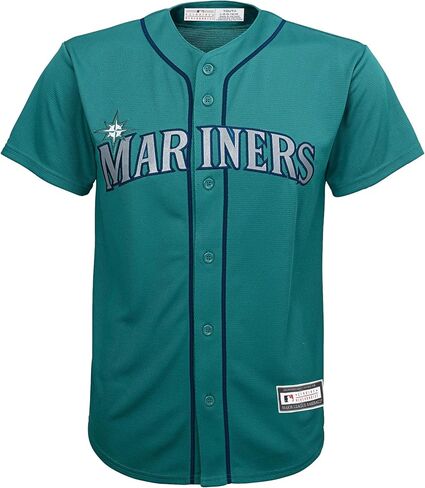 OuterStuff Julio Rodriguez Seattle Mariners MLB Kids 4-7 قميص لاعب بديل أخضر in Kuwait