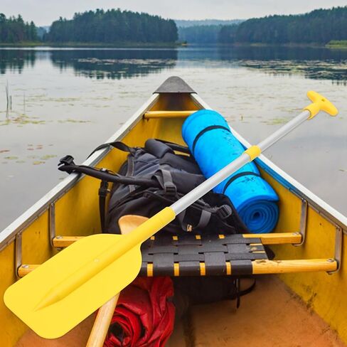 مجاذيف BESPORTBLE SUP من سبائك الألومنيوم مجذاف قارب تلسكوبي لفصل الصيف في الهواء الطلق زورق كاياك لركوب الأمواج لوازم مجداف 54-106 سم (أصفر) in Kuwait