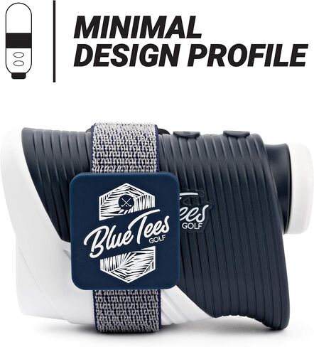 Blue Tees Golf Rangefinder Magnetic Holder Mount, Adjustable Range Finder Strap for Easy Access | Golf Accessory | Attaches to Push Cart, Golf Cart Rails in Saudi Arabia