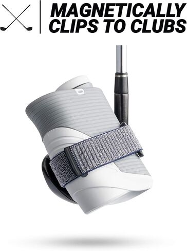 Blue Tees Golf Rangefinder Magnetic Holder Mount, Adjustable Range Finder Strap for Easy Access | Golf Accessory | Attaches to Push Cart, Golf Cart Rails in Saudi Arabia