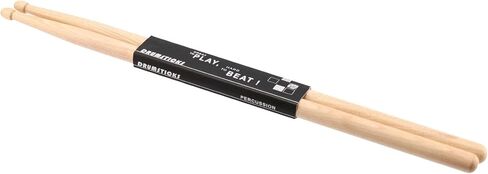 72 Pieces 36 Pairs 5a Drumsticks, Maple Wooden Drum Sticks, Wood Tip Drumstick Bulk, Percussion Accessories for Drummer, Beginner, Drumming, Practice, and Performance (Yellow) in Saudi Arabia