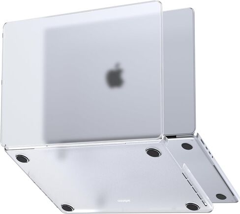for MacBook Pro 14 inch Case 2024-2021 M4 M3 M2 M1 Pro/Max [100% Match Official Color] A3401 A3112 A2992 A2918 A2779 A2442 Matte Cover Protective Hard Shell Case Laptop - Space Black Clear in Saudi Arabia