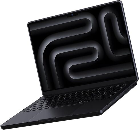 for MacBook Pro 14 inch Case 2024-2021 M4 M3 M2 M1 Pro/Max [100% Match Official Color] A3401 A3112 A2992 A2918 A2779 A2442 Matte Cover Protective Hard Shell Case Laptop - Space Black Clear in Saudi Arabia