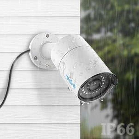 كاميرا Reolink 4MP PoE IP، كاميرا مراقبة فيديو خارجية إضافية لنظام أمان المنزل، تعمل فقط مع نظام كاميرا Reolink POE وNVR، غير متوافق مع Onvif، B400 (متجدد) in Saudi Arabia