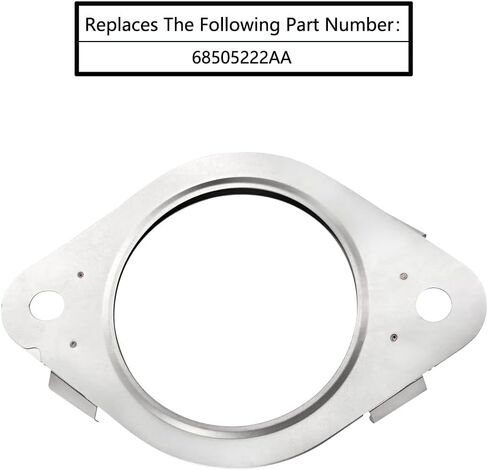 حشية ماسورة العادم تحل محل 68505222AA متوافقة مع 2019-2023 دودج رام 1500 in Kuwait