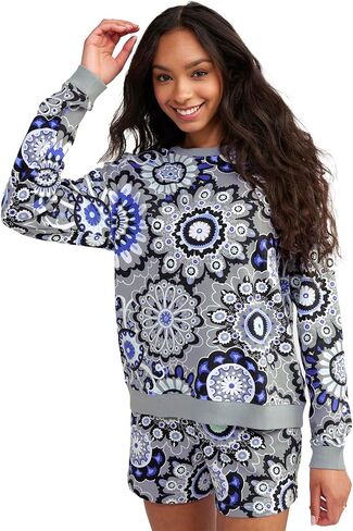 Vera Bradley Women's French Terry Drop Shoulder Sweatshirt in Saudi Arabia