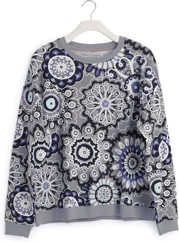 Vera Bradley Women's French Terry Drop Shoulder Sweatshirt in Saudi Arabia